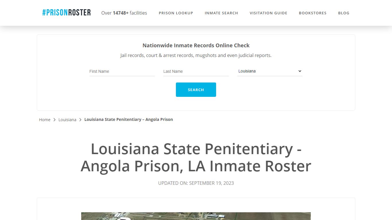 Louisiana State Penitentiary - Angola Prison, LA Inmate Roster